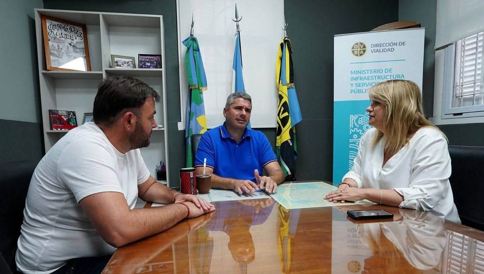 Bouvier y Revilla reforzaron gestiones ante Vialidad Provincial por la finalización de la Ruta 45