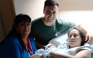 Octavio fue el primer bebé del 2026 en el Hospital San José de Pergamino