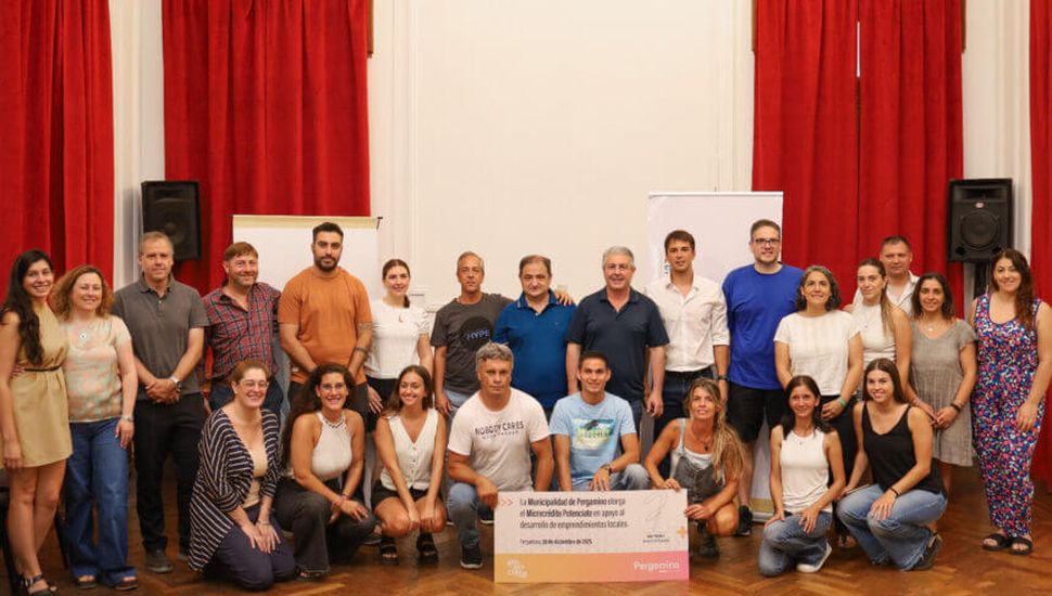 El Municipio de Pergamino entregó más de 30 millones de pesos a emprendedores