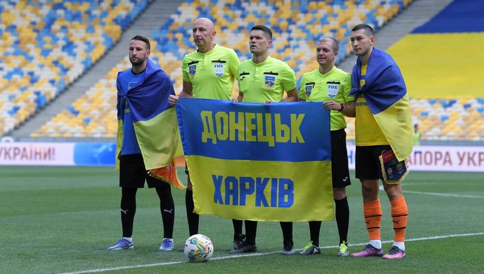 En medio de la guerra, volvió el fútbol en Ucrania