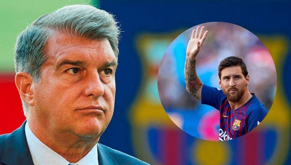 Joan Laporta: "Si Messi quiere volver, tendrá que ser gratis"