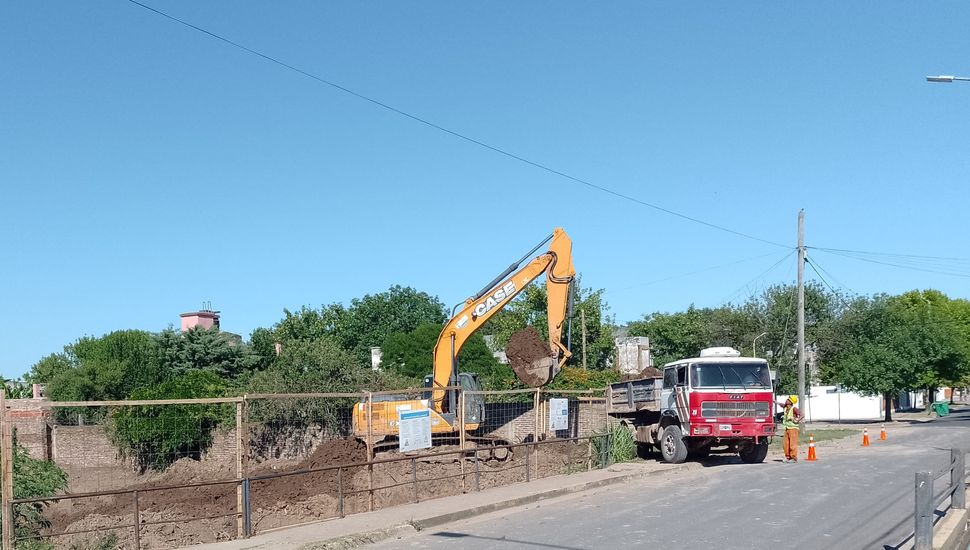 Estado de las obras en el Colector Norte