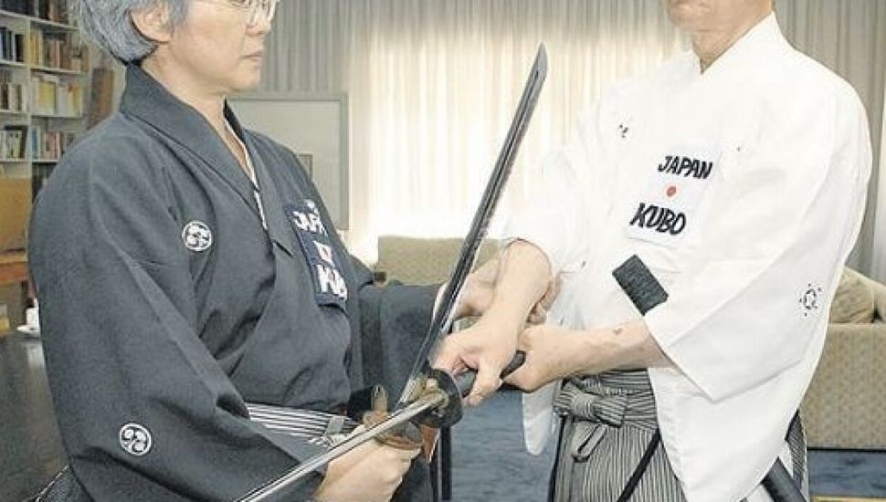 Primer taller de Kobudo en el Parque Municipal de Pergamino