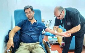 El Hospital San José participó de las actividades del Día Mundial del Donante de Sangre