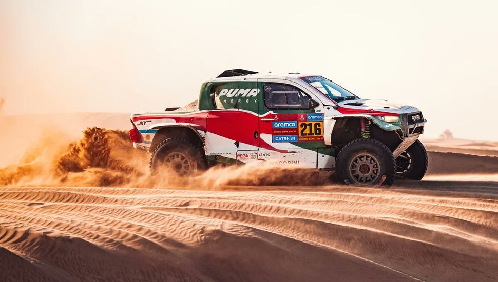 Cavigliasso, cada vez más cerca de ganar el Dakar