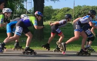 El patín carrera crece en Pergamino de la mano de la Escuela Municipal