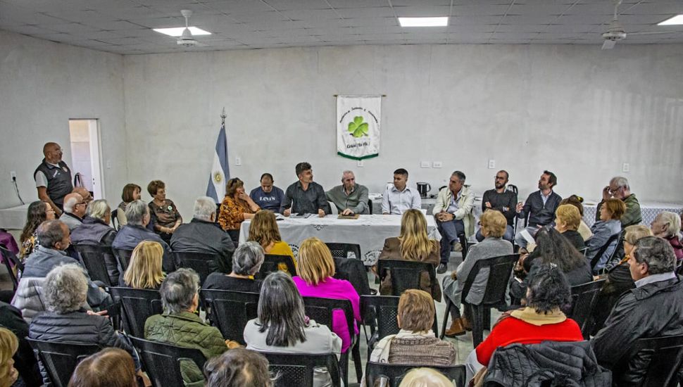 Reunión de los centros de Jubilados de Colón, Rojas y Pergamino