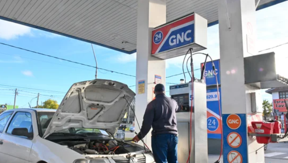 Cortaron el suministro de GNC en estaciones de servicio de todo el país
