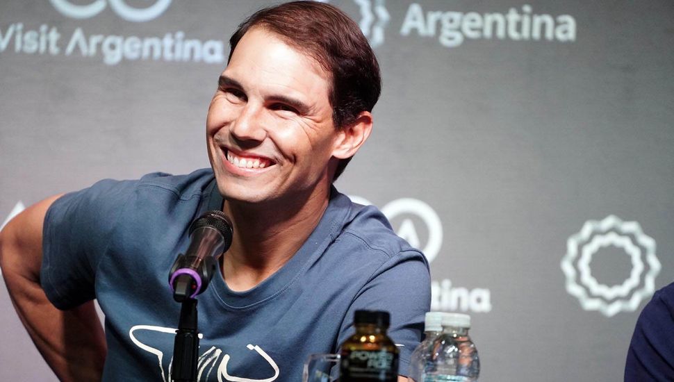 "Siempre me llevo una energía muy especial de Argentina", expresó Rafael Nadal
