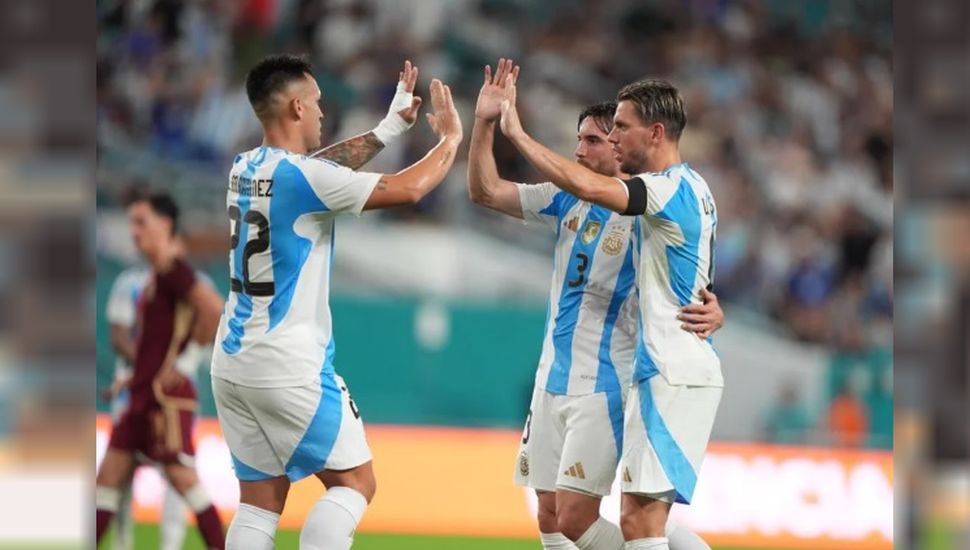 La Selección argentina consiguió un discreto triunfo 1-0 ante Venezuela