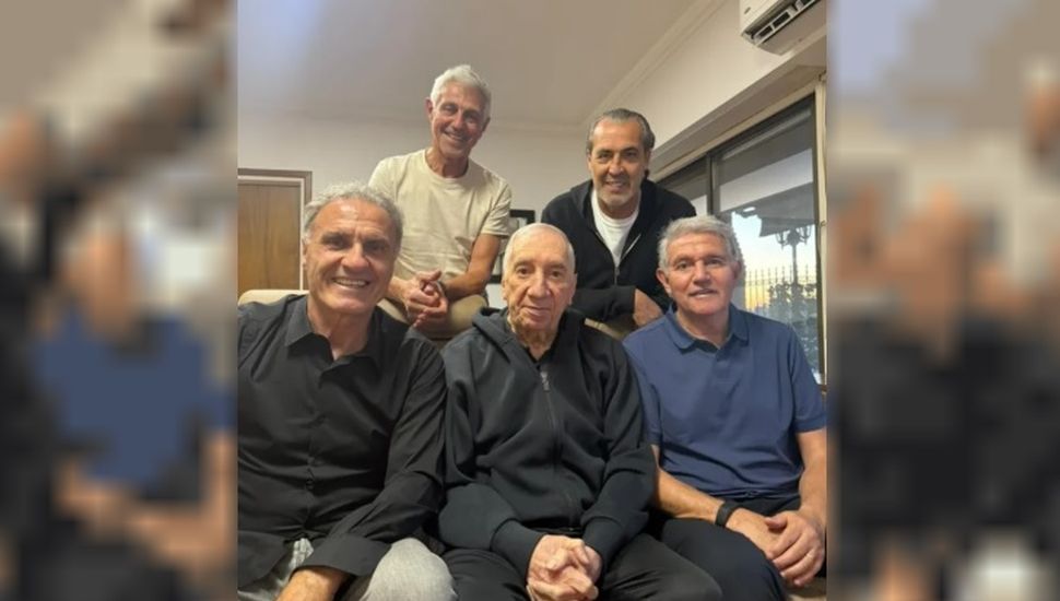 Nuevo encuentro entre los campeones del Mundo del ´86 con Bilardo