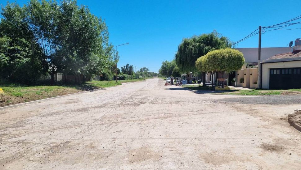 El Municipio de Rojas inaugurará el segundo tramo de la avenida Diego Trillo