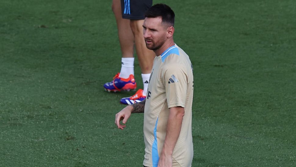 La Selección Argentina se entrenó con el foco puesto en el debut de la Copa América