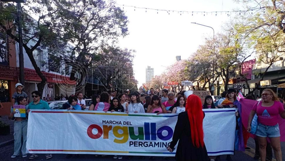La séptima Marcha del Orgullo de Pergamino en fotos
