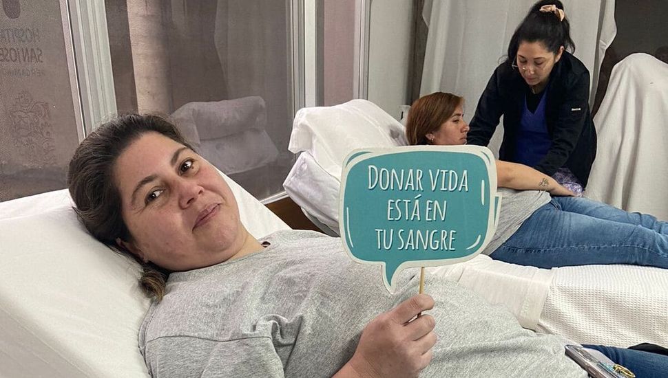 Exitosa jornada de donación de sangre en Pergamino