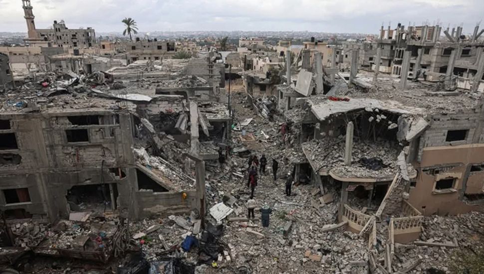 Anunciaron un plan para la reconstrucción de Gaza