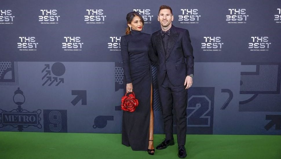 Premios The Best: El look de Antonela y la romántica celebración con Messi