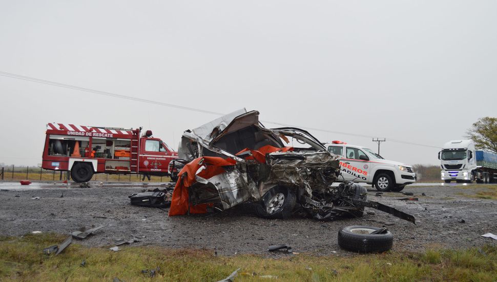 Accidente fatal en Ruta 51: tres muertos
