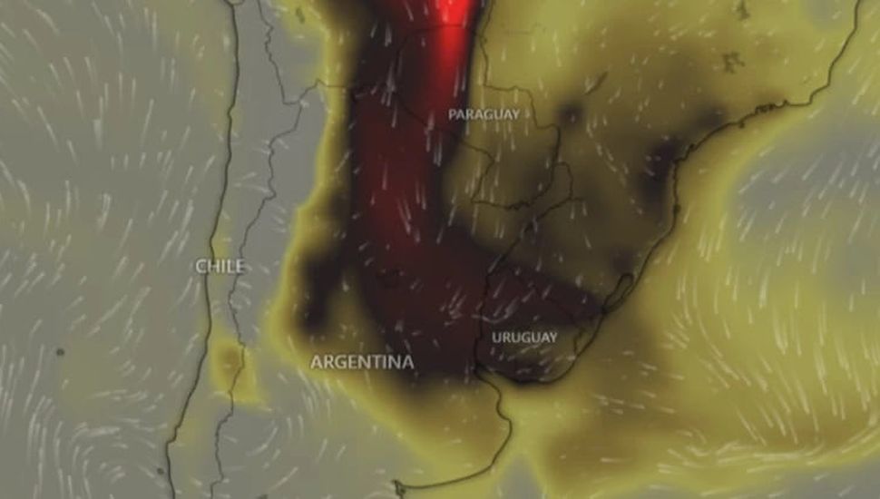 Pergamino en alerta amarilla por la posible llegada de humo