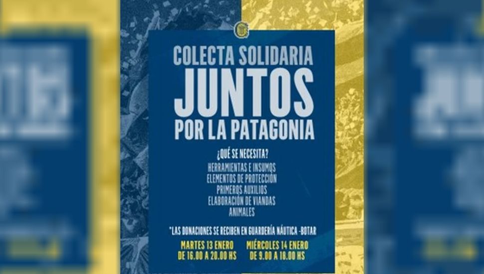 El fútbol argentino se une para ayudar por los incendios en la Patagonia