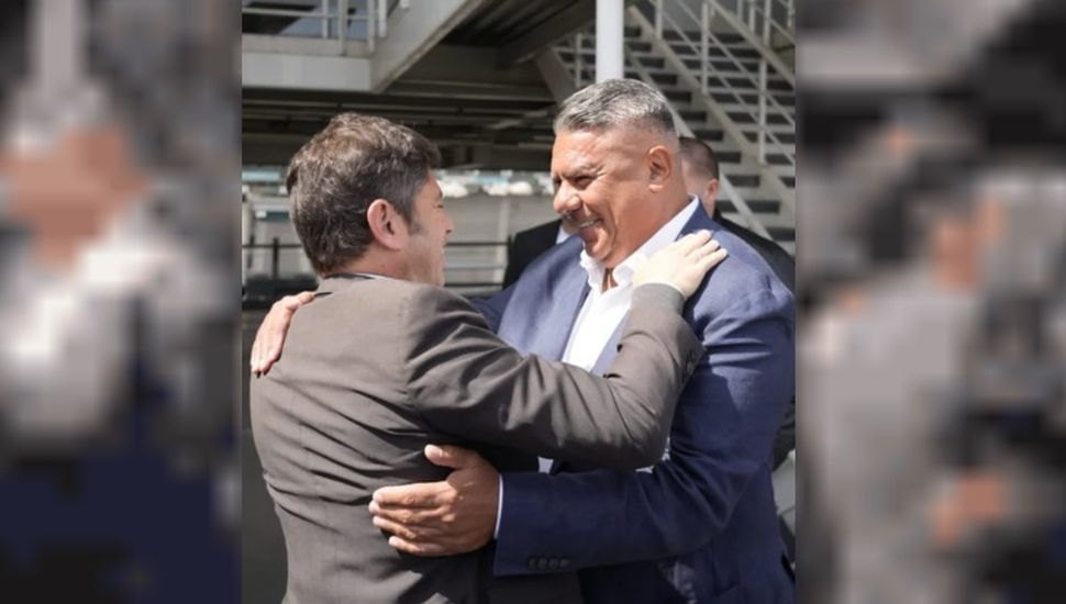 Fuerte respaldo de Chiqui Tapia a Kicillof