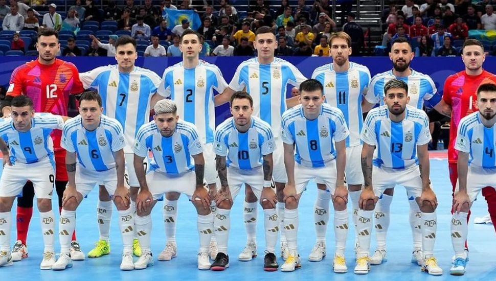 Futsal: Cuándo jugará Argentina la final con Brasil