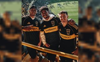 Los All Blacks presenciaron el encuentro entre Boca y Racing