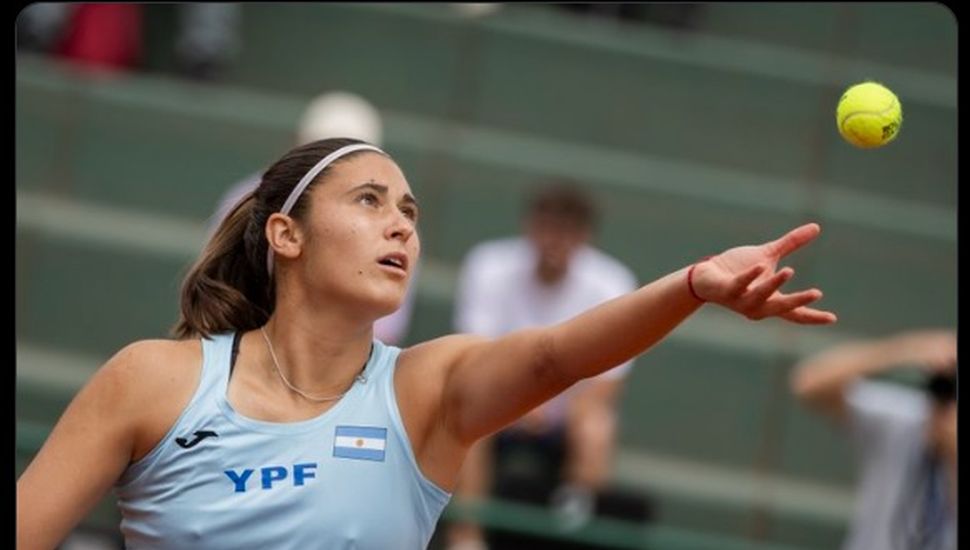 Julia Riera ganó y Argentina abrió arriba los playoffs de la Billie Jean King Cup