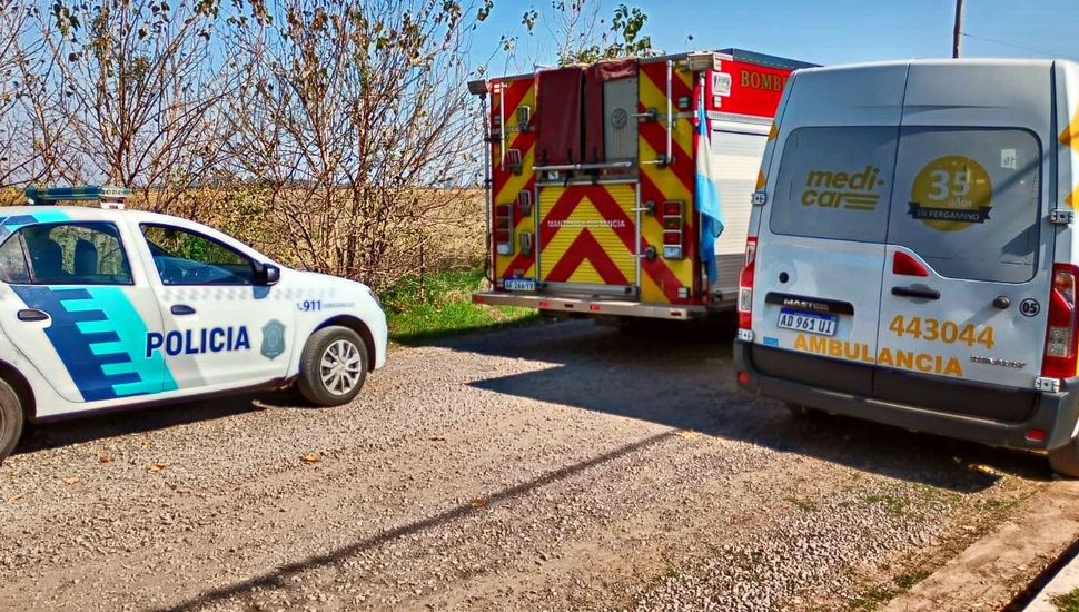 Un hombre sufrió quemaduras al intentar encender fuego para hacer un asado