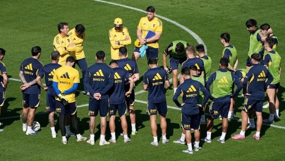 Sin Russo, Boca volvió a los entrenamientos
