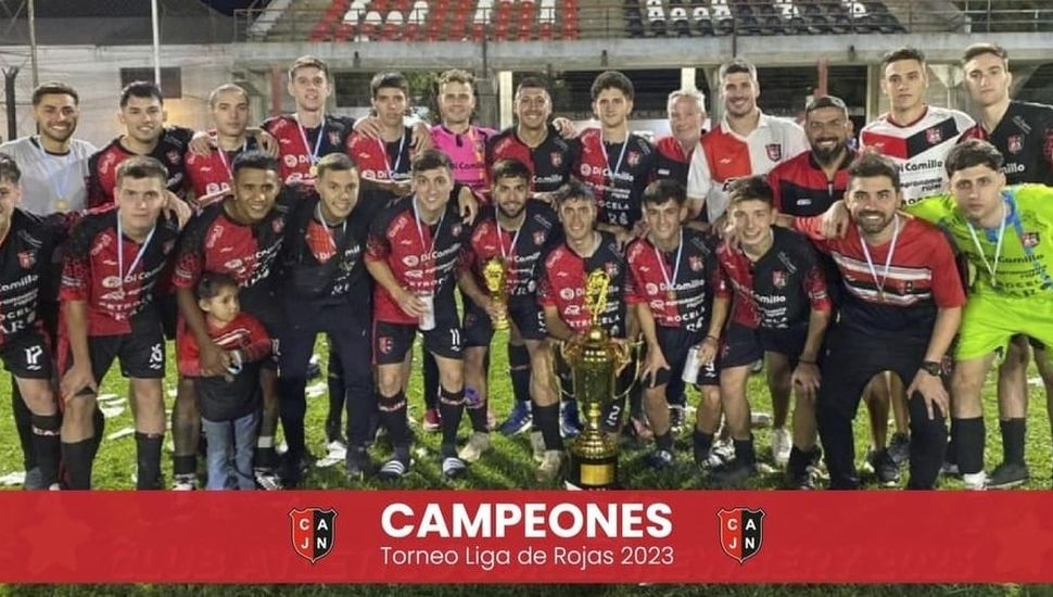 Jorge Newbery se coronó bicampeón del fútbol rojense