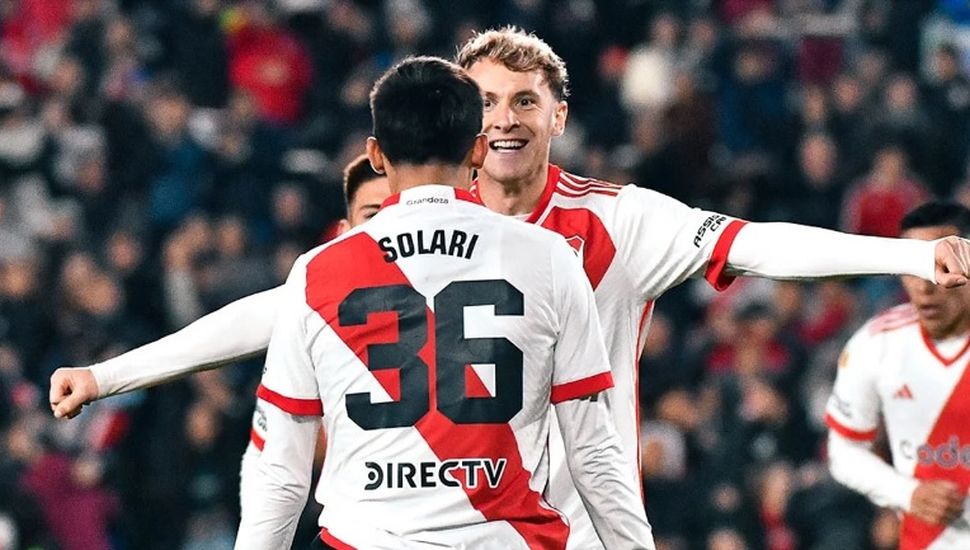 River venció con solidez a Central Córdoba en el Monumental