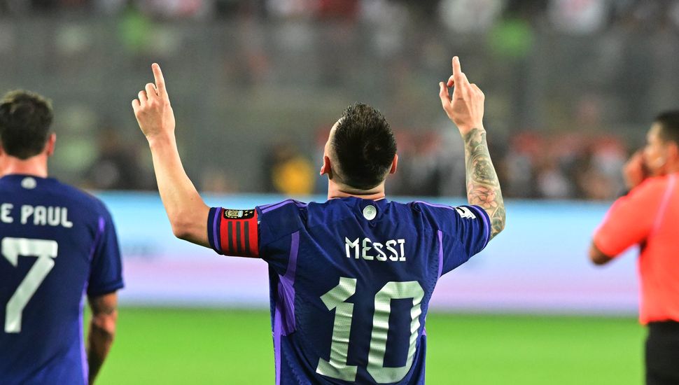 "Este equipo es impresionante", indicó Lionel Messi