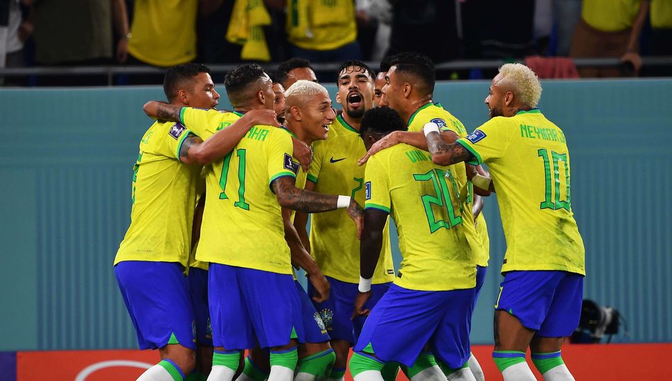 Con una goleada sobre Corea, Brasil pasó a cuartos de final