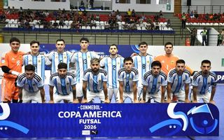 Argentina perdió la final de la Copa América de Futsal ante Brasil