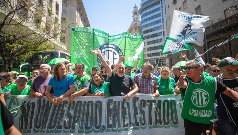 Descontarán el día a los empleados que se adhieran al paro nacional de ATE