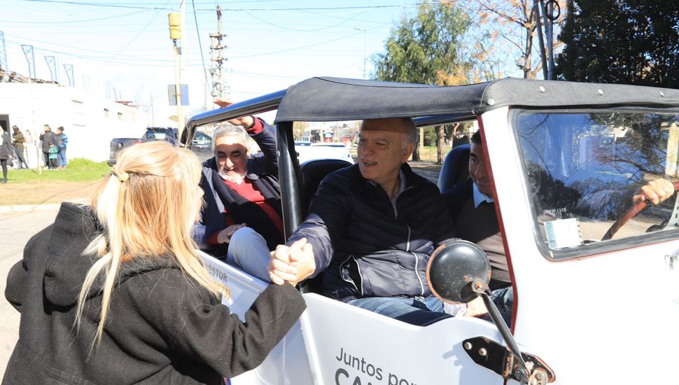 Néstor Grindetti profundiza sus recorridas por el interior de la Provincia