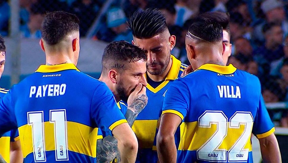 Boca Juniors: Fuerte discusión entre Benedetto y Zambrano