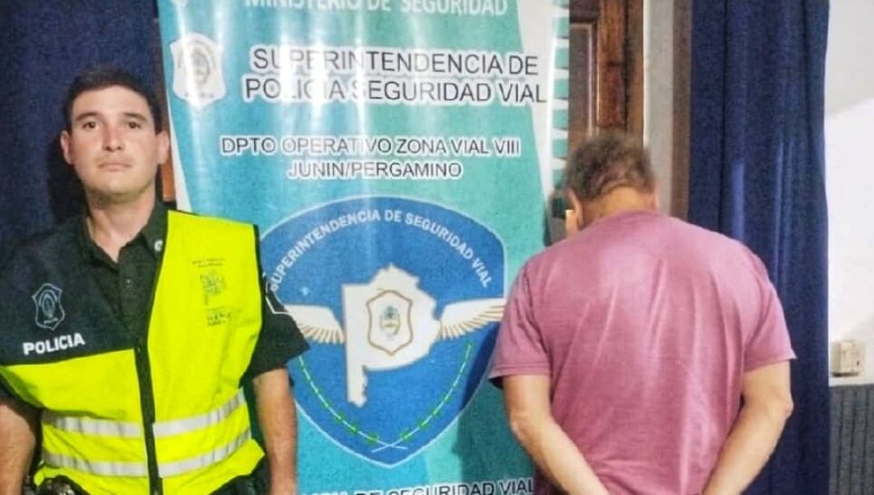 Arrestaron a un hombre de Pergamino con cocaína y un arma de fuego en la Ruta Nacional 7