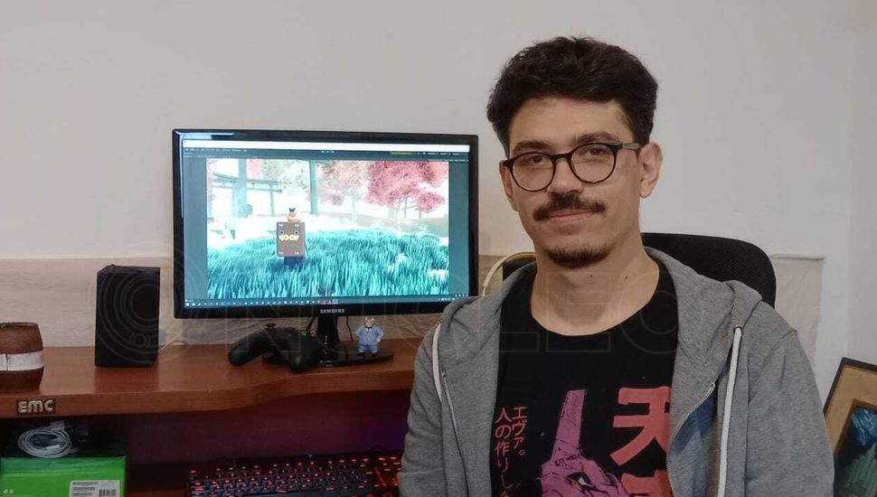 Joaquín Castro, el joven que desde Rojas desarrolla video juegos para un mercado que mueve millones