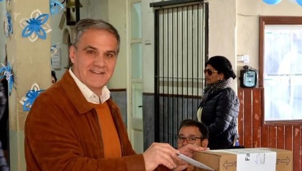 Pablo Pino votó en Colón
