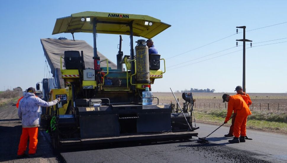 Entra en su etapa final la repavimentación de la Ruta Provincial 31