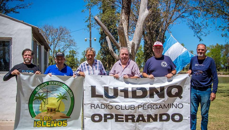 Encuentro de Radioaficionados en el Faro de Colón