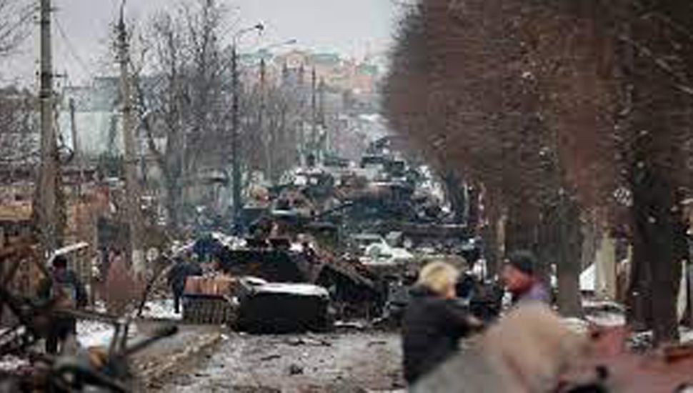 Misiles rusos causan daños en Kiev y Jarkov