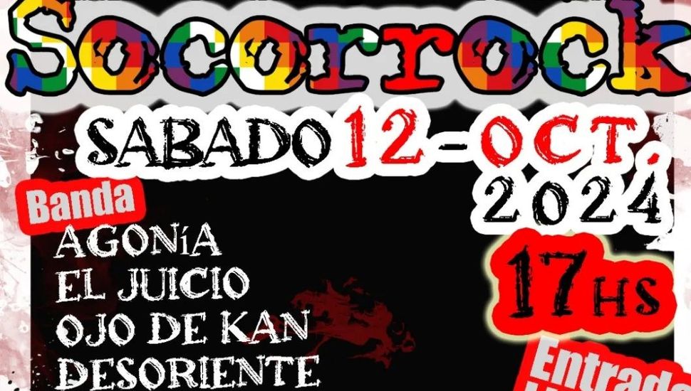 Se viene la octava edición del Socorrock