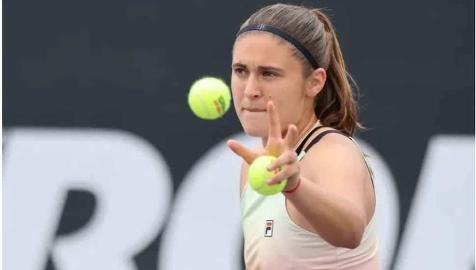 No pudo: Julia Riera perdió y se despidió del Australia Open