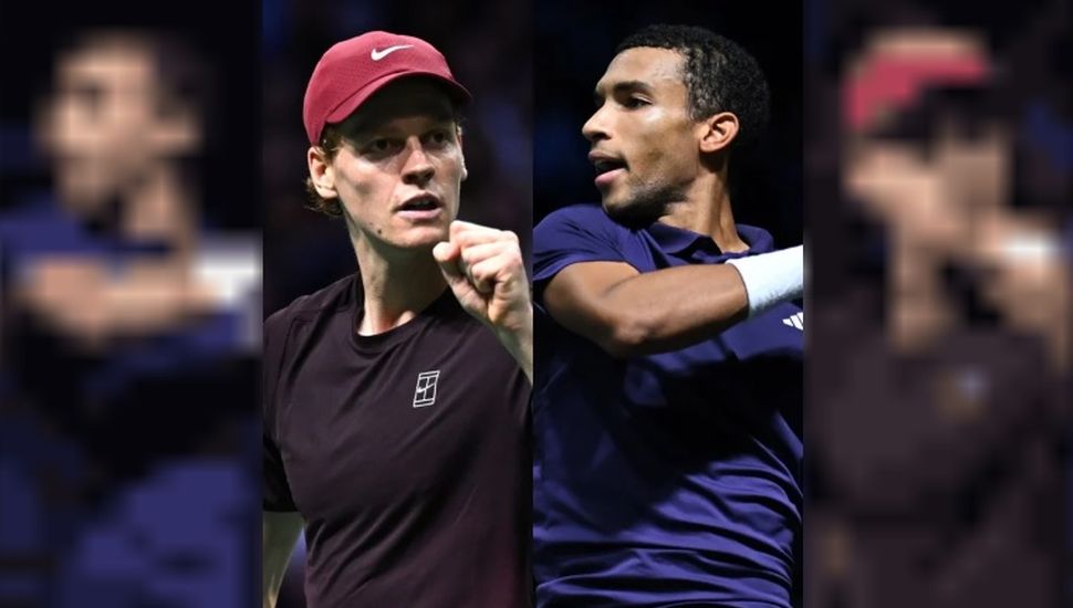 Jannik Sinner y Félix Auger-Aliassime definirán el Masters 1000 de París