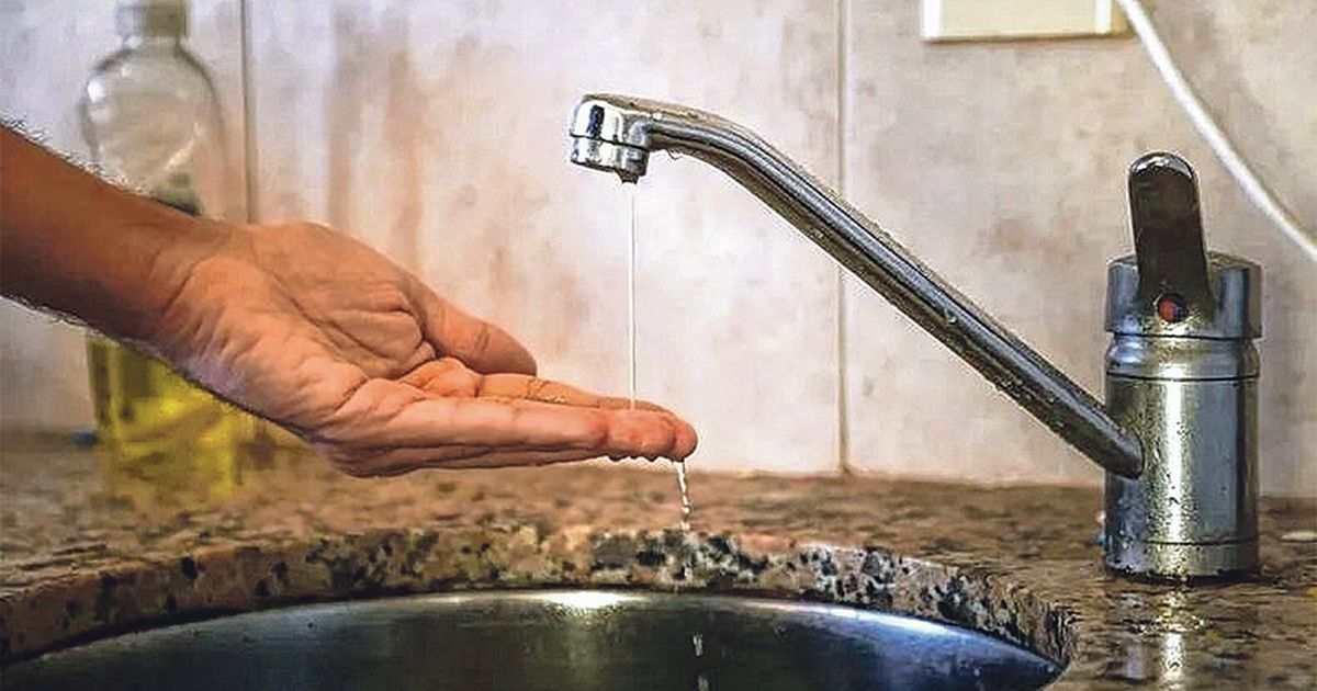 El Municipio informó sobre baja presión de agua en la zona norte ...