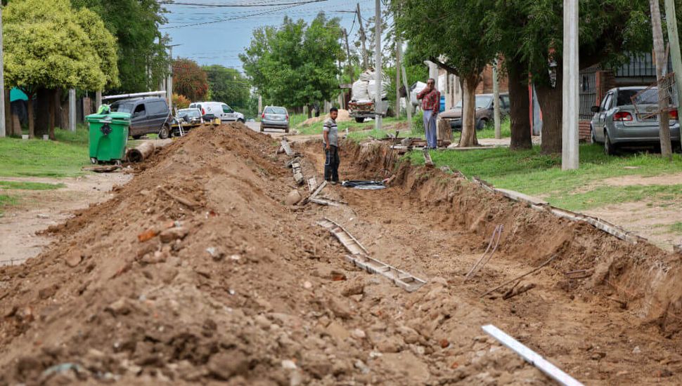 El Municipio de Pergamino está realizando trabajos en distintos puntos de la ciudad