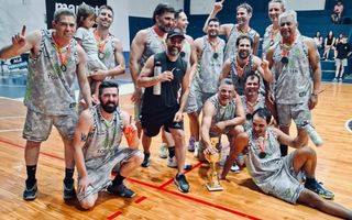 MaxiBasquet +40: Top Ten se consagró en Pergamino
